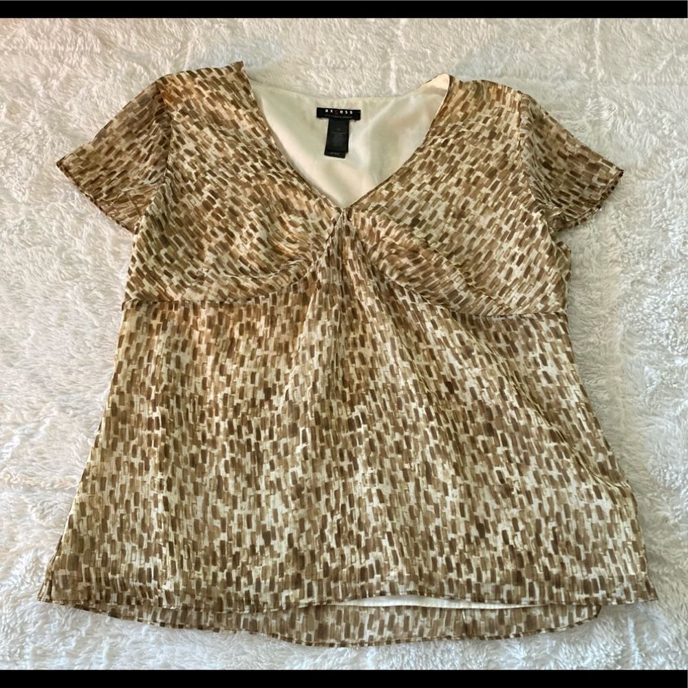 Axcess blouse Size Large - Picture 2 of 5